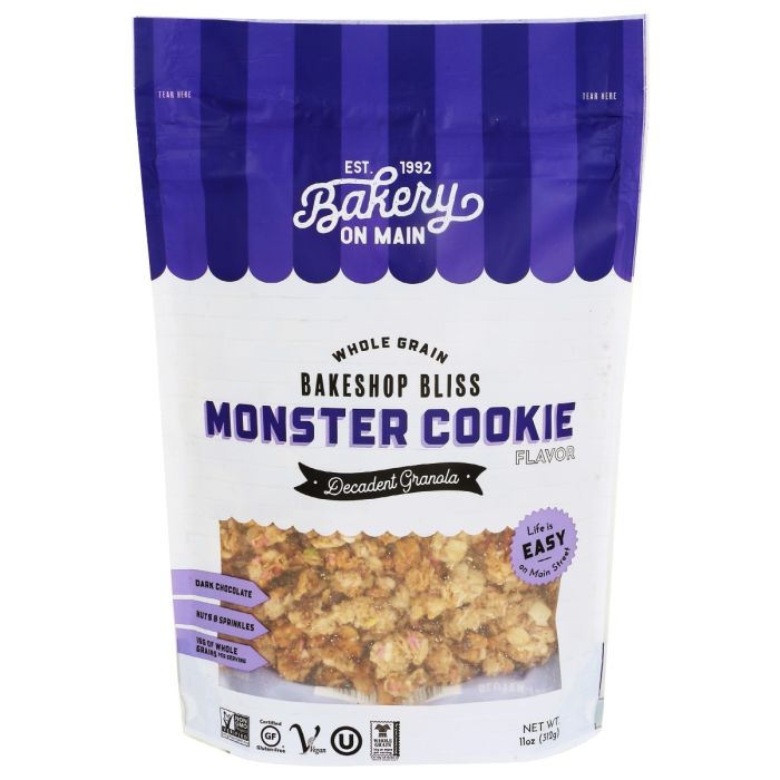 BAKERY ON MAIN: Monster Cookie Granola, 11 oz