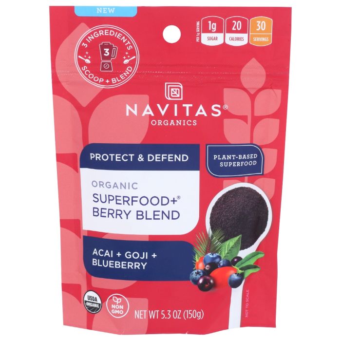 NAVITAS: Organic Superfood Berry Blend, 5.3 oz