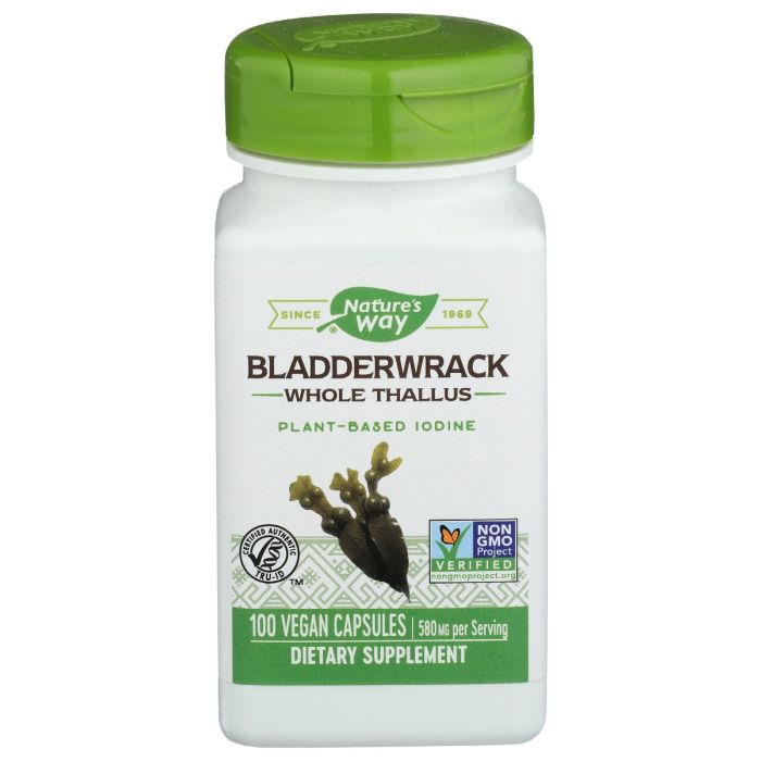 NATURES WAY: Bladderwrack With Iodine, 100 cp