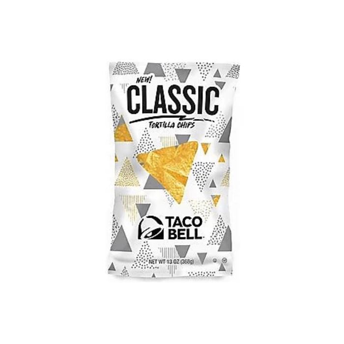 TACO BELL: Classic Tortilla Chips, 13 oz