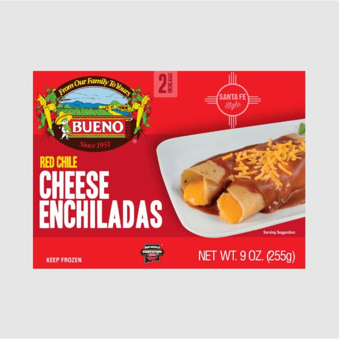 BUENO: Red Chile Cheese Enchilada, 9 oz