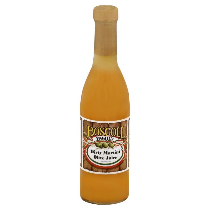 BOSCOLI: Dirty Martini Olive Juice, 12.7 oz