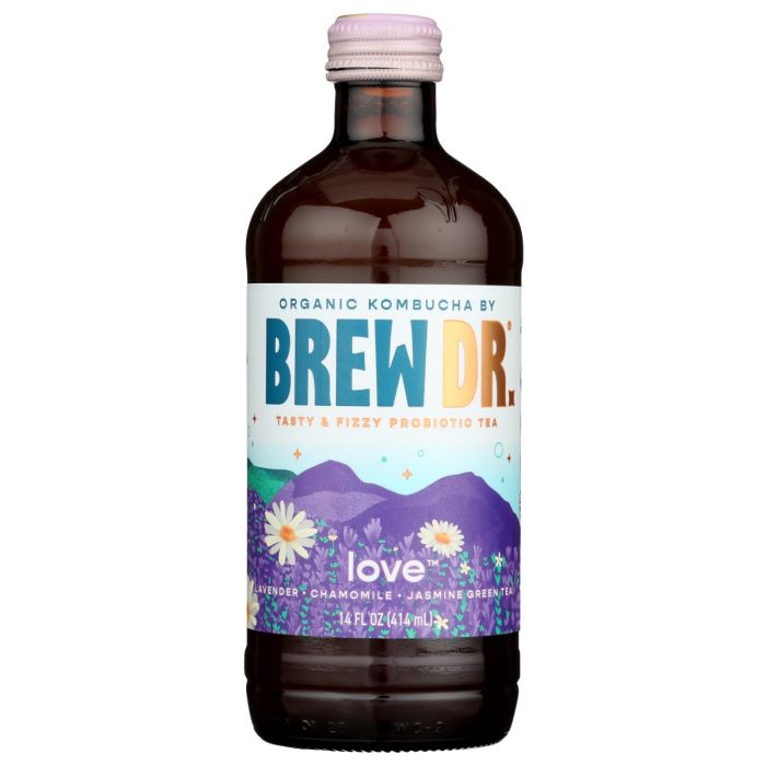 BREW DR KOMBUCHA: Love Kombucha, 14 fl oz