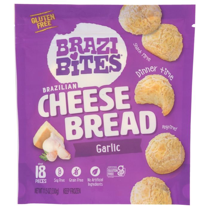 BRAZI BITES: Garlic Brazilian Cheese Bread, 11.5 oz