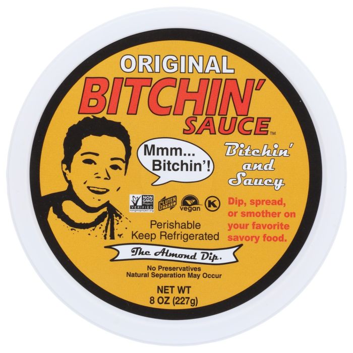 BITCHIN SAUCE: Original Sauce, 8 oz