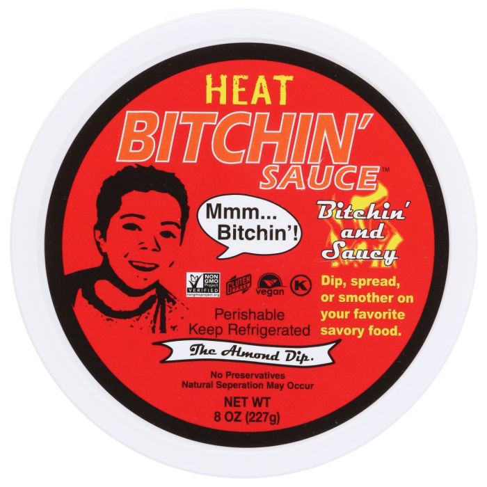 BITCHIN SAUCE: Heat Sauce, 8 oz