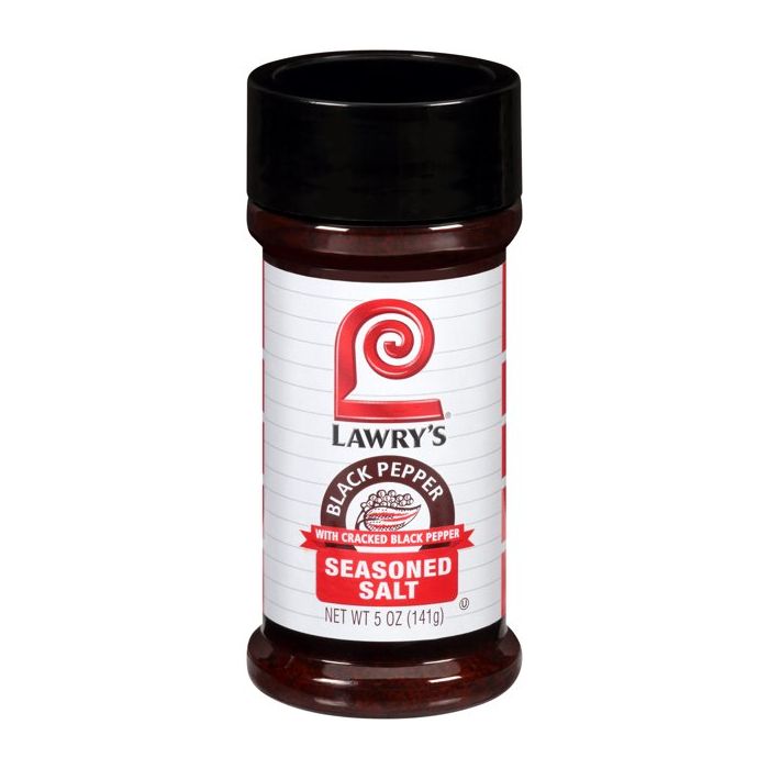 LAWRYS: Black Pepper Seasoned Salt, 5 oz