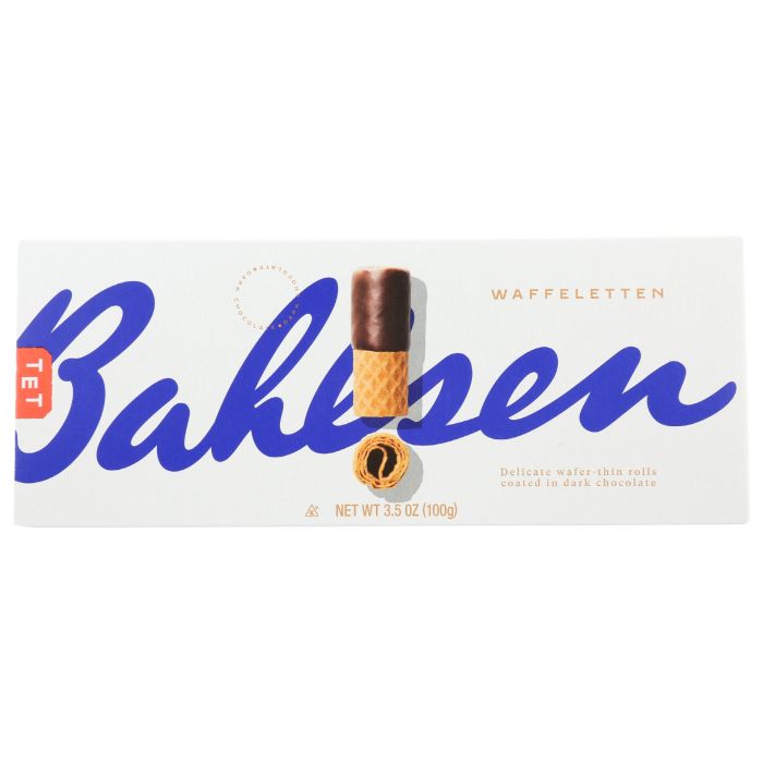 BAHLSEN: Waffleten Dark Chocolate Roll, 3.5 oz