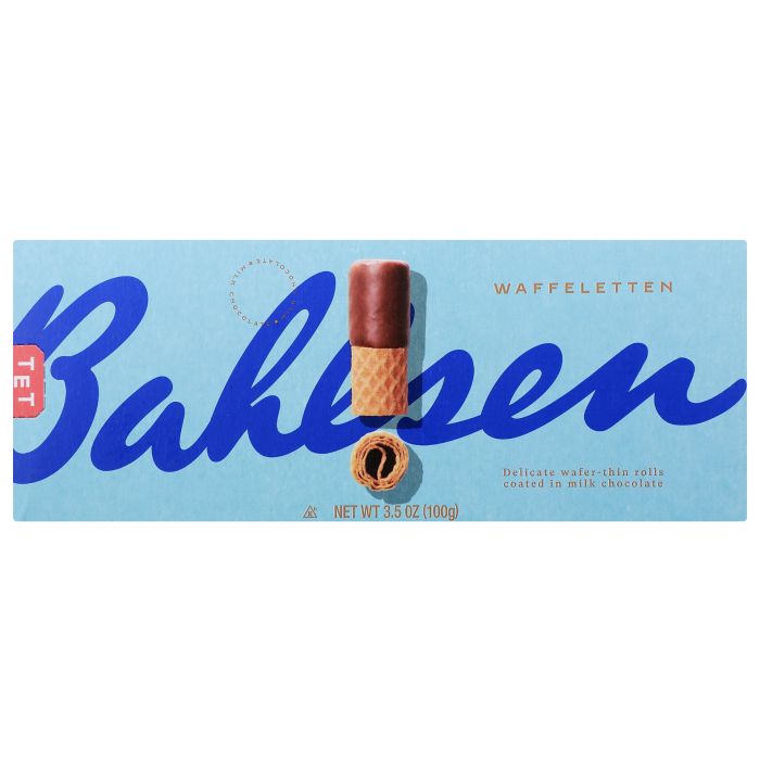BAHLSEN: Waffleton Milk Chocolate Roll, 3.5 oz