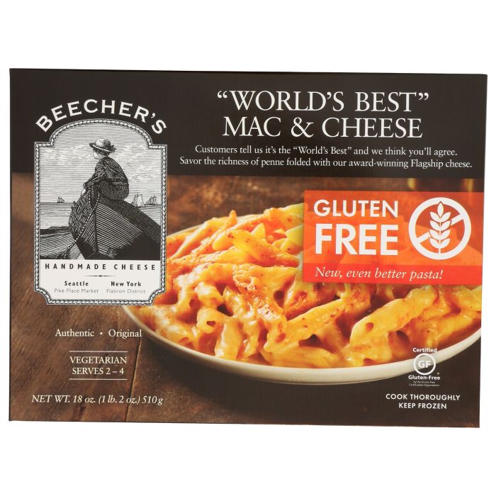 BEECHERS: Worlds Best Mac N Cheese Gluten Free, 18 oz