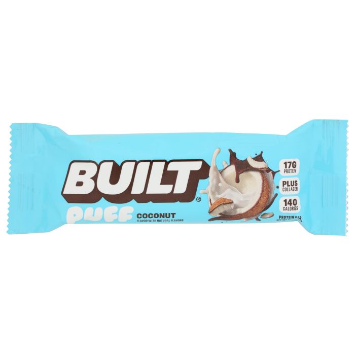 BUILT BAR: Coconut Puff Bar, 1.41 oz