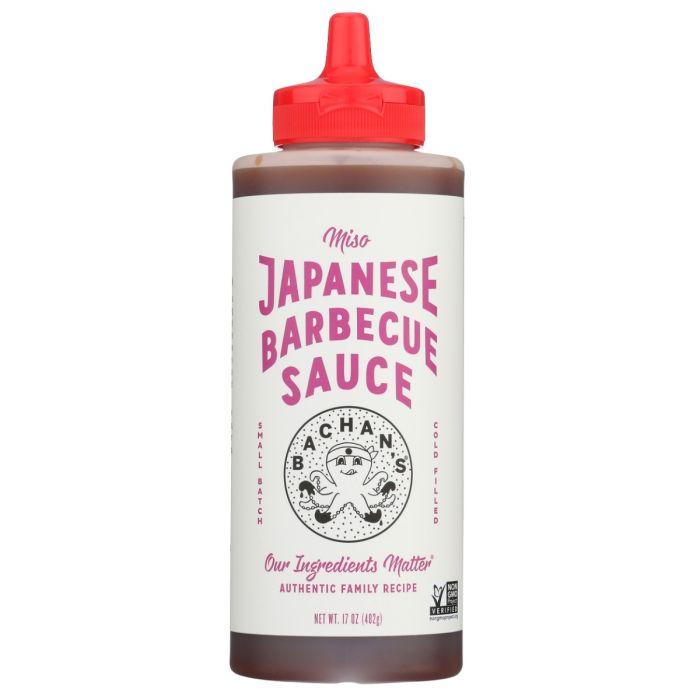 BACHANS: Miso Japanese Bbq Sauce, 17 oz