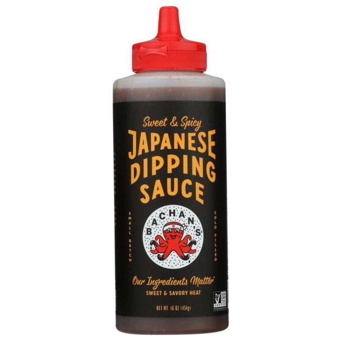 BACHANS: Sweet and Spicy Sesame Japanese Dipping Sauce, 16 oz