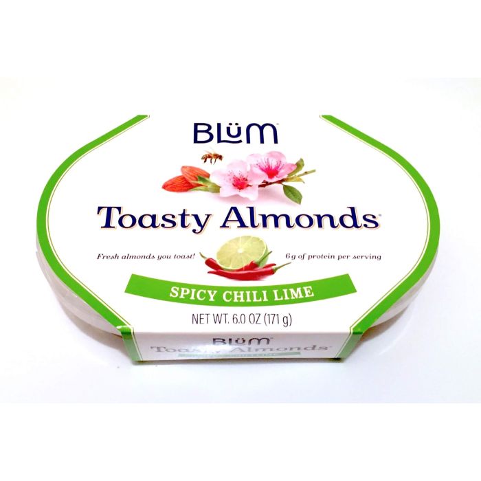 BLUM: Spicy Chili Lime Almonds, 6 oz