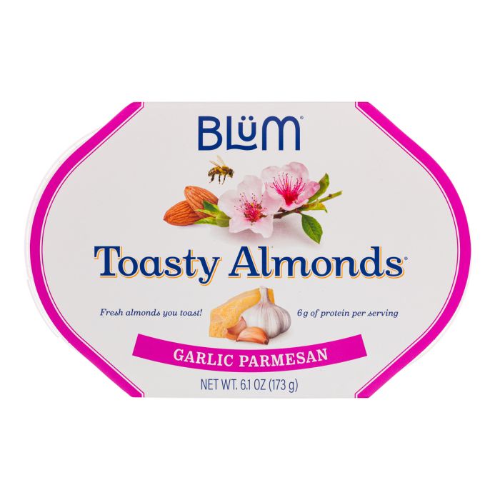 BLUM: Garlic Parmesan Toasty Almonds, 6 oz