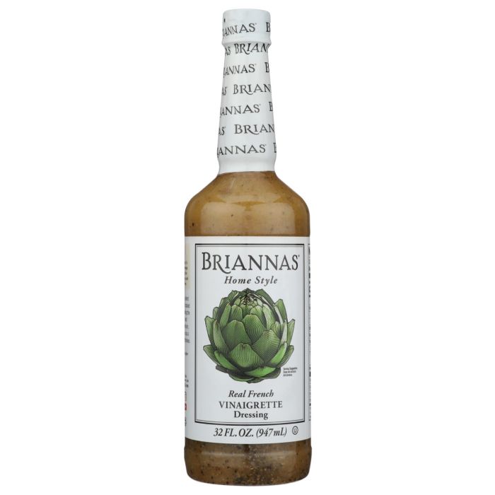 BRIANNAS: Real French Vinaigrette, 32 oz