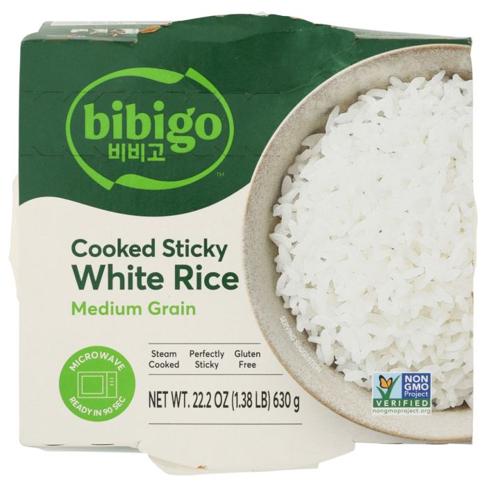 BIBIGO: Sticky White Rice 3 Count, 22.2 oz