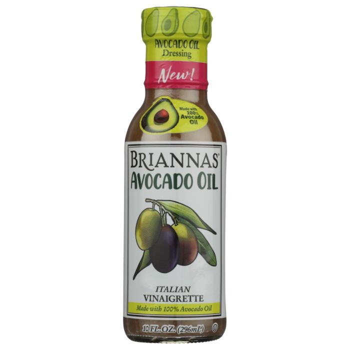 BRIANNAS: Avocado Oil Italian Vinaigrette, 10 fo
