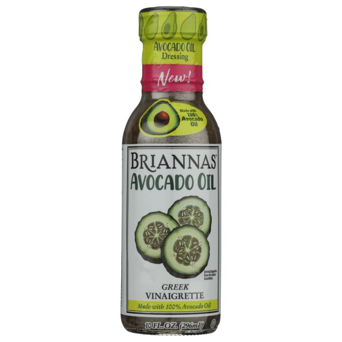 BRIANNAS: Avocado Oil Greek Vinaigrette, 10 fo