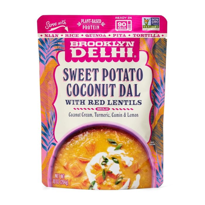 BROOKLYN DELHI: Sweet Potato Coconut Dal, 10 oz