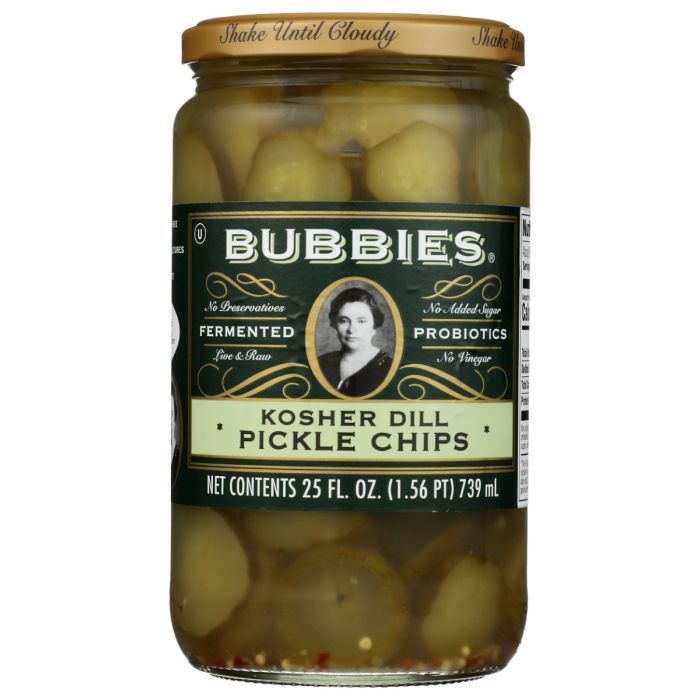 BUBBIES: Kosher Dill Pickles, 25 fo