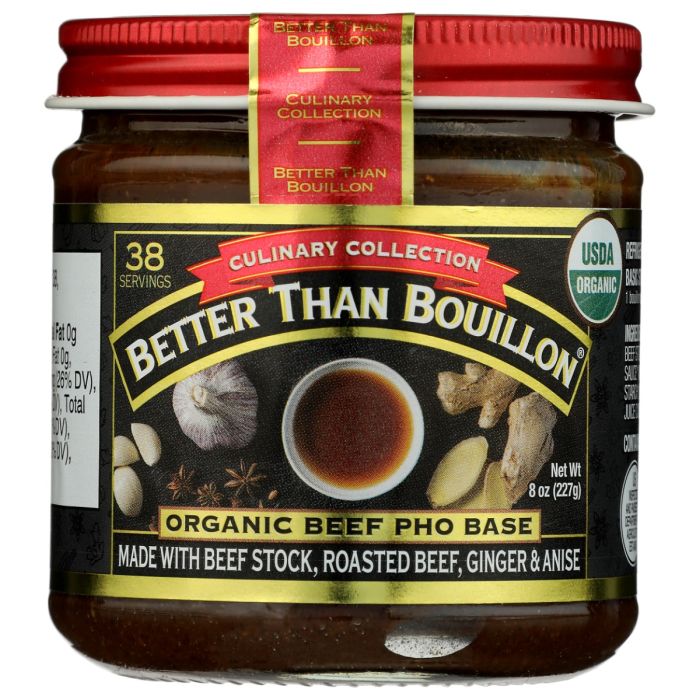 BETTER THAN BOUILLON: Organic Beef Pho Base, 8 oz