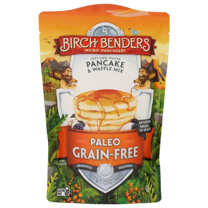 BIRCH BENDERS: Paleo Pancake Mix, 12 oz