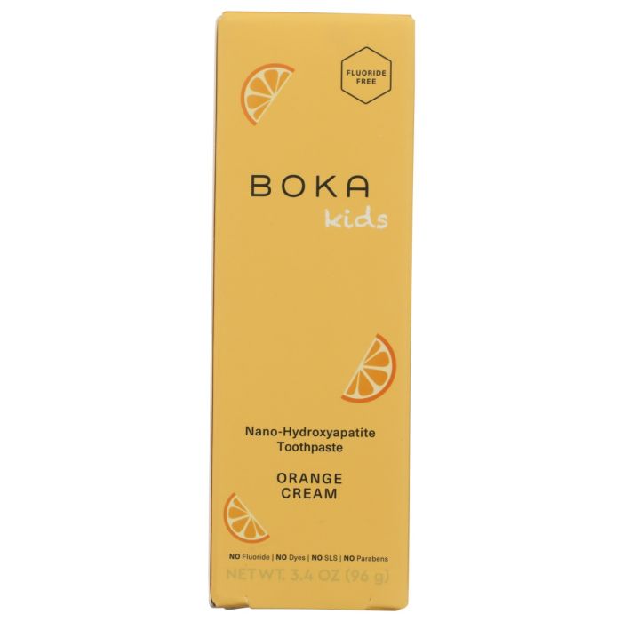 BOKA: Orange Cream Toothpaste, 3.4 oz