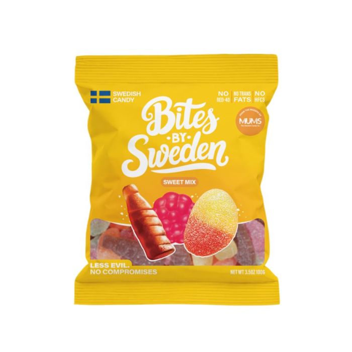BITES BY SWEDEN: Small Sweet Mix Candy, 3.5 oz