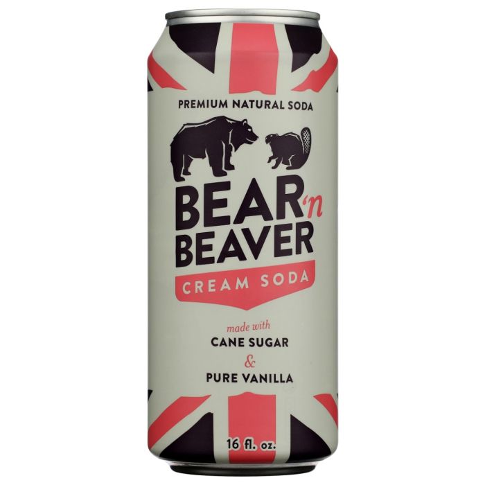 BEARNBEAVER: Cream Soda, 16 fo