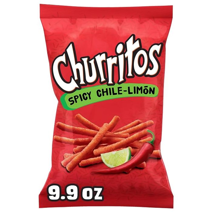 BARCEL: Churritos Spicy Chile Limon Chips, 9.9 oz