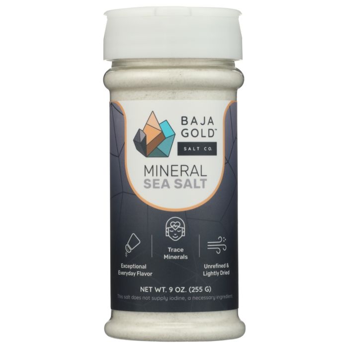 BAJA GOLD: Mineral Sea Salt Shakers, 9 oz