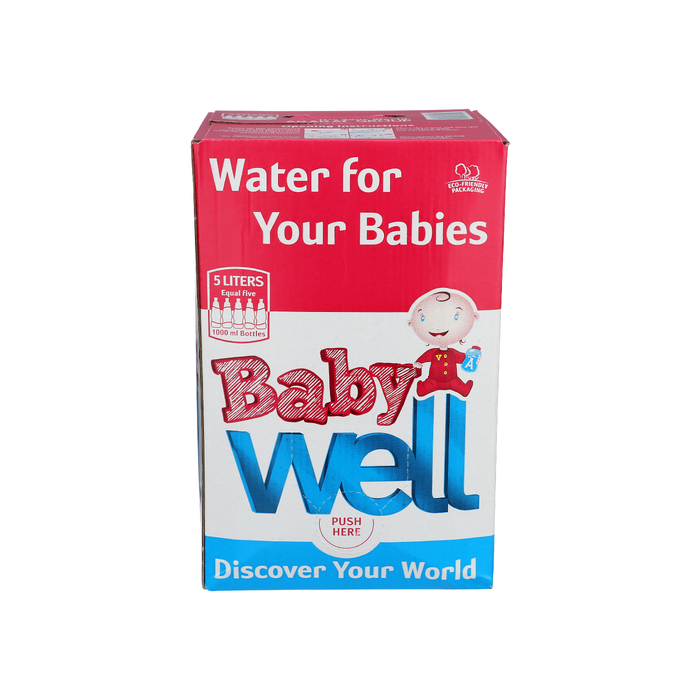 BABY WELL: Water Low Mineral Bib, 169 fo