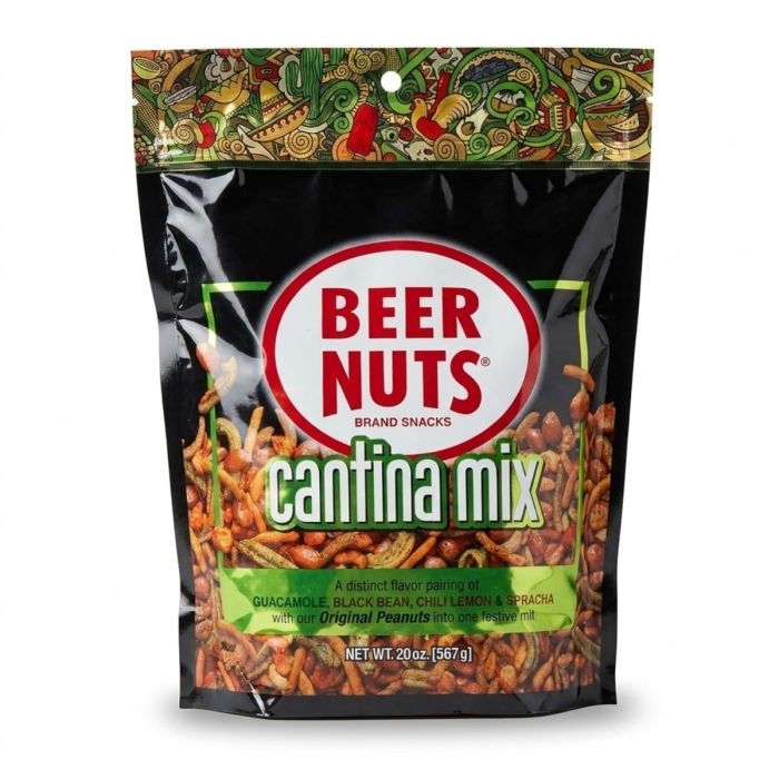 BEER NUTS: Cantina Mix with Twang, 20 oz