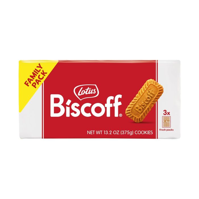 BISCOFF: Caramelized Biscuit Cookies Family Size, 13.23 oz
