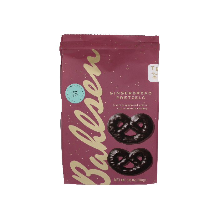 BAHLSEN HOLIDAY: Gingerbread Pretzels, 8.8 oz