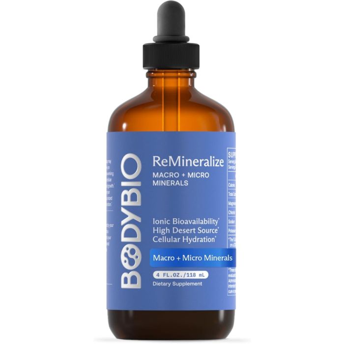 BODYBIO: Remineralize Supplement, 4 fo