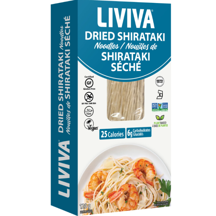 LIVIVA: Shirataki Noodles, 4.23 oz