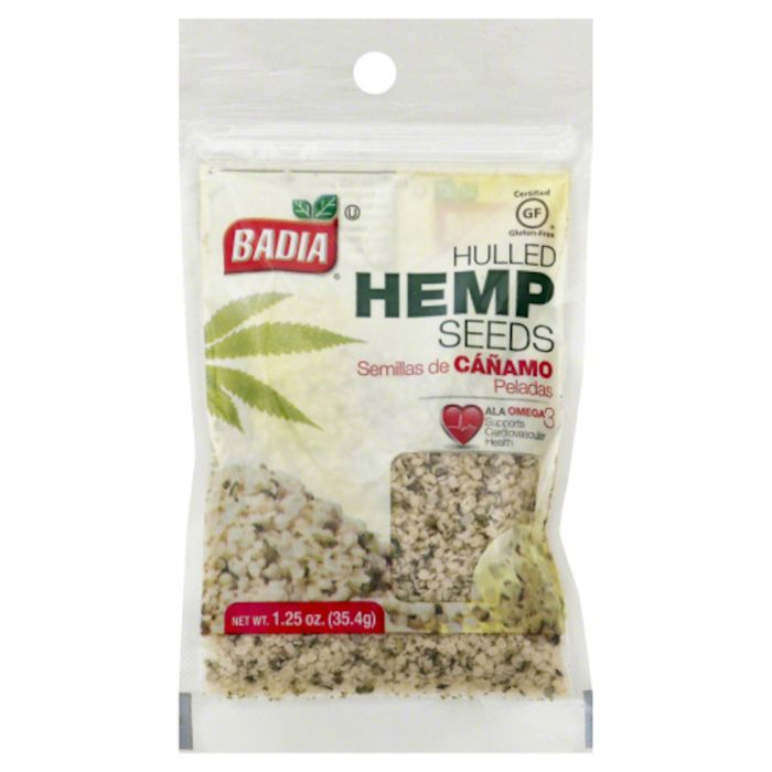 BADIA: Hulled Hemp Seeds, 1.25 oz