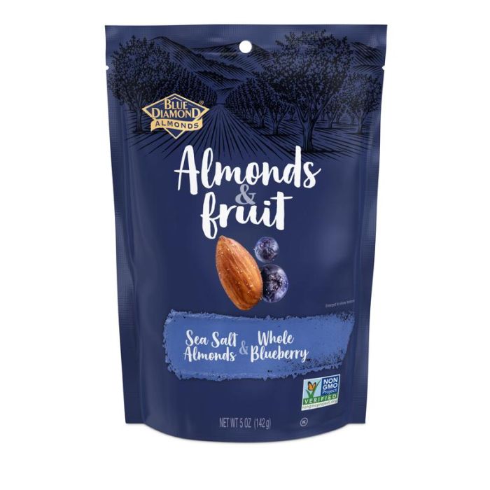 BLUE DIAMOND: Nut Almnd Sslt Bluberry, 5 oz