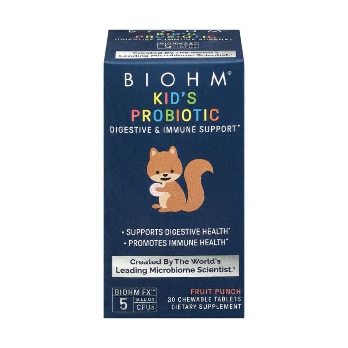 BIOHM: Kids Probiotic Chew 5B, 30 TB