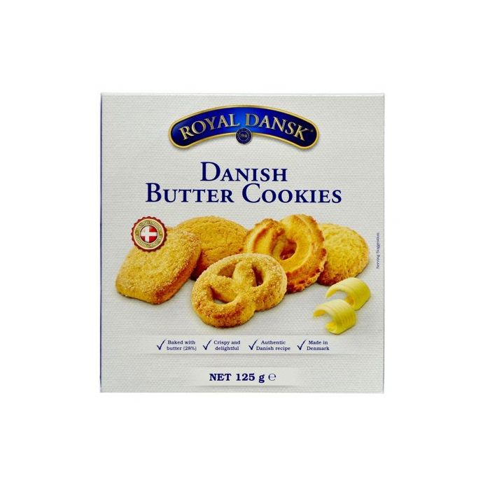 ROYAL DANSK: Danish Butter Cookies Everyday Box, 4.4 oz
