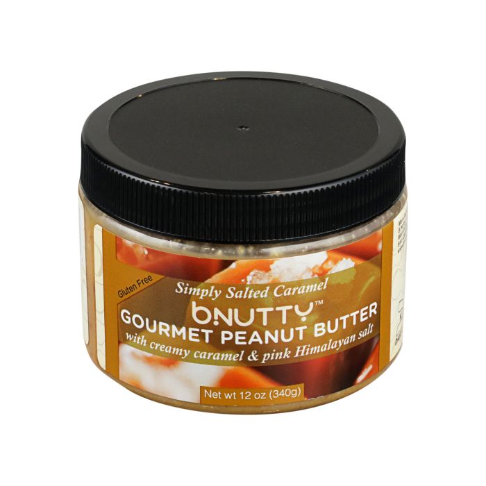 B NUTTY: Peanut Butter Simply Salted Caramel, 12 oz