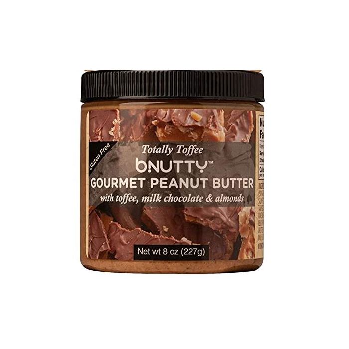 B NUTTY: Peanut Butter Totally Toffee, 8 oz