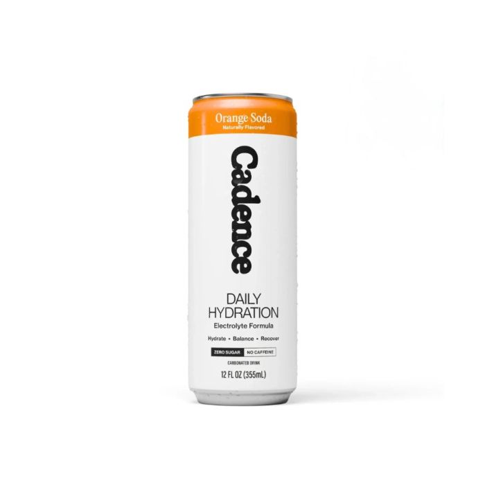 CADENCE: Orange Soda Daily Hydration, 12 fo