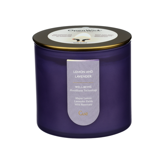 CUE: Lemon Lavender Candle, 14 oz