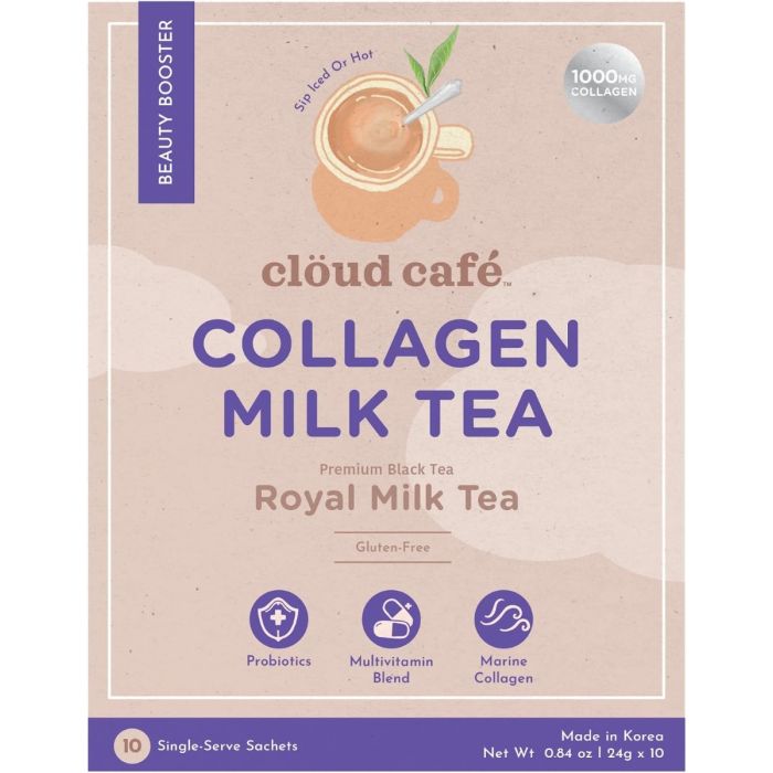 CLOUD CAFE: Collagen Royal Milk Tea, 0.84 oz