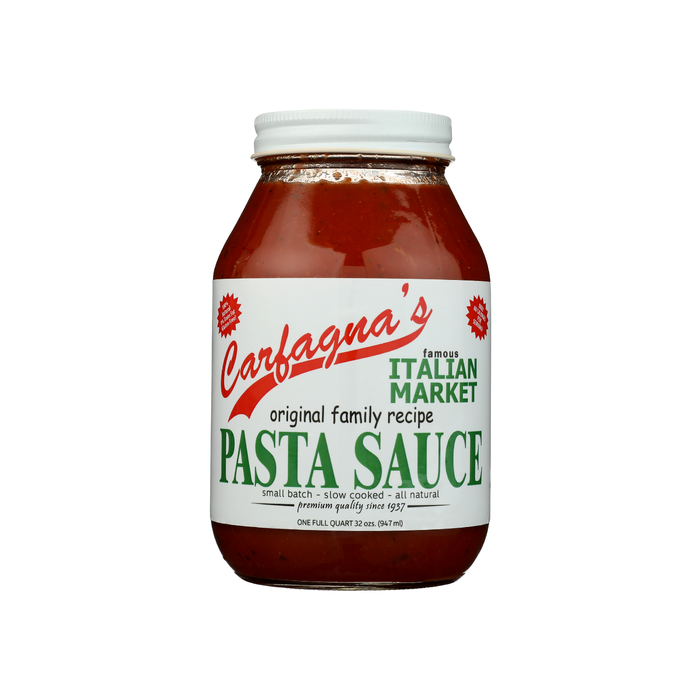 CARFAGNAS: Original Gourmet Pasta Sauce, 32 oz
