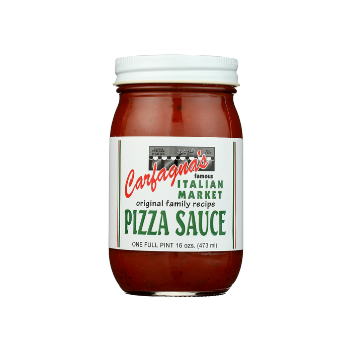 CARFAGNAS: Pizza Sauce, 16 oz