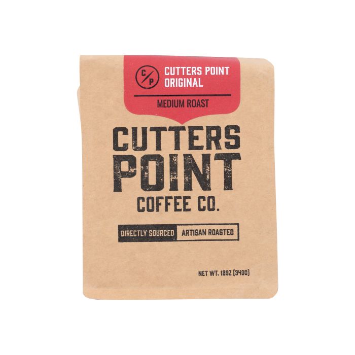 CUTTERS POINT COFFEE CO: Original Coffee Ground, 12 oz